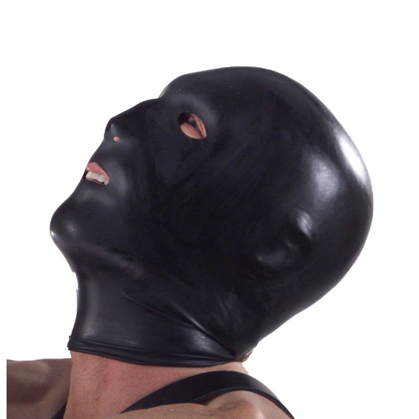 Black Hood with Eye Mouth and Nose Holes - UABDSM