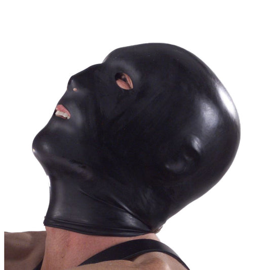 Black Hood with Eye Mouth and Nose Holes Black Hood with Eye Mouth and Nose Holes - UABDSM
