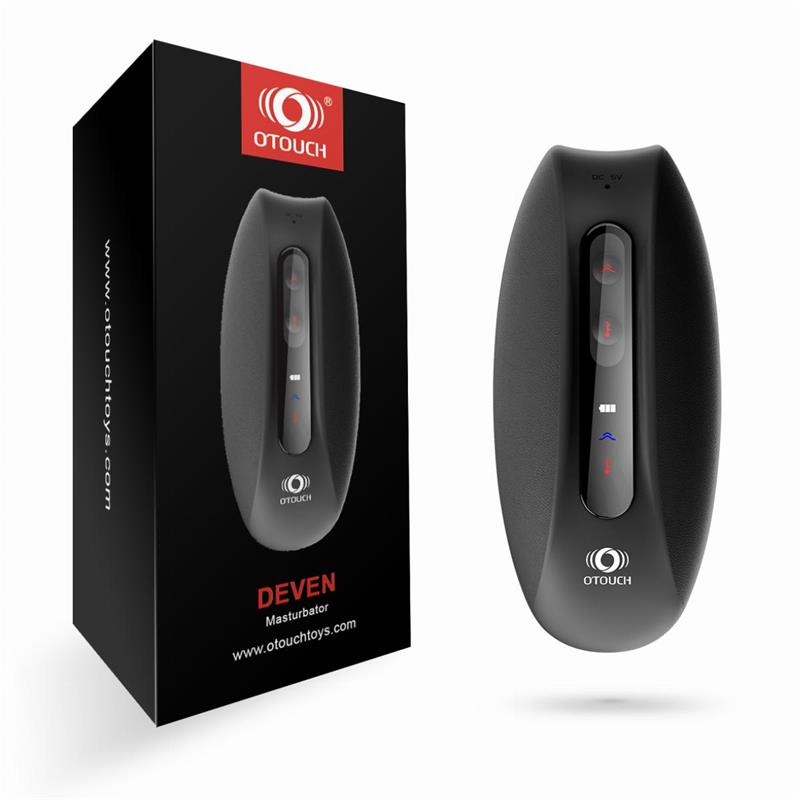 Deven Masturbator with Vibration Temperature and Up & Down Function - UABDSM