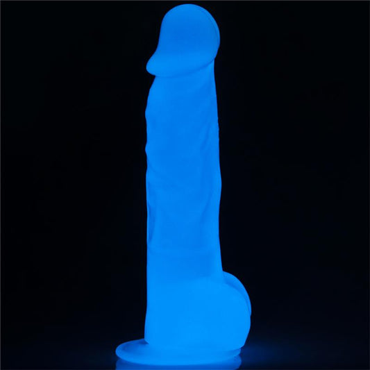 Dildo 8.5 Lumino Blue Light Dildo 8.5 Lumino Blue Light - UABDSM