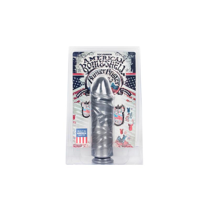 Dildo American Bombshell Bunker Buster Black - UABDSM