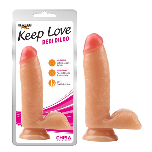 Dildo Bedi 17 x 3.6 cm Flesh Dildo Bedi 17 x 3.6 cm Flesh - UABDSM
