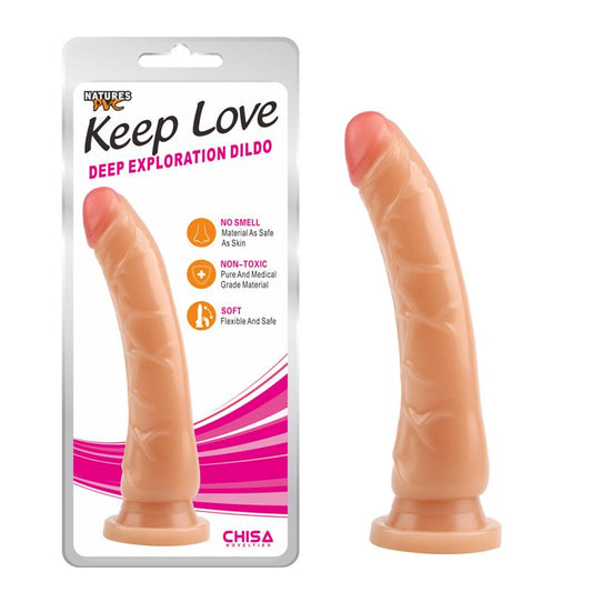 Dildo Deep Exploration 23 x 3.5 cm Flesh - UABDSM