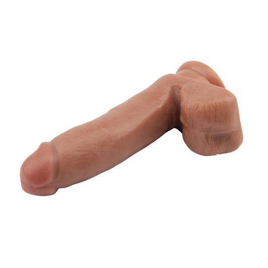 Dildo Dual density Fashion Dude 17 x 3.6 cm Tan - UABDSM