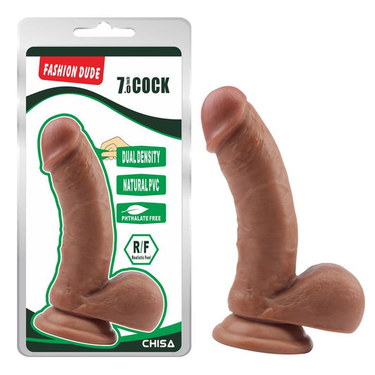 Dildo Dual Density Fashion Dude 17.5 x 4.1 cm Latin Dildo Dual Density Fashion Dude 17.5 x 4.1 cm Latin - UABDSM