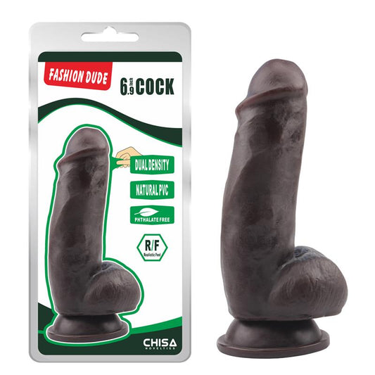 Dildo Dual Density Fashion Dude 17.5 x 4.9 cm Brown Dildo Dual Density Fashion Dude 17.5 x 4.9 cm Brown - UABDSM