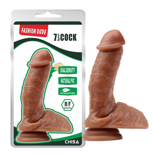 Dildo Dual Density Fashion Dude 18.5 x 4.3 cm Latin Dildo Dual Density Fashion Dude 18.5 x 4.3 cm Latin - UABDSM