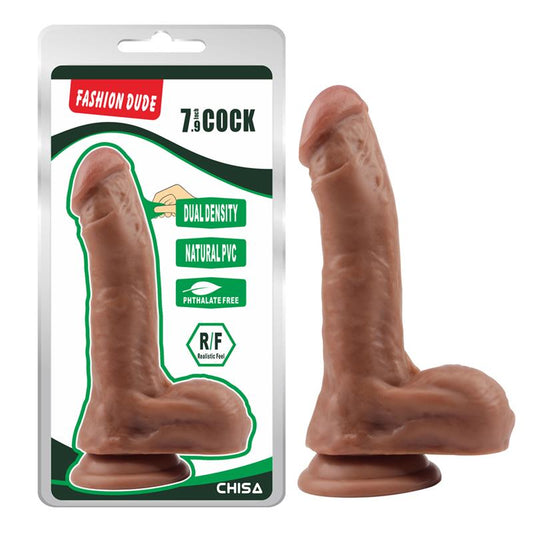 Dildo Dual Density Fashion Dude 20.5 x 4.5 cm Latin Dildo Dual Density Fashion Dude 20.5 x 4.5 cm Latin - UABDSM