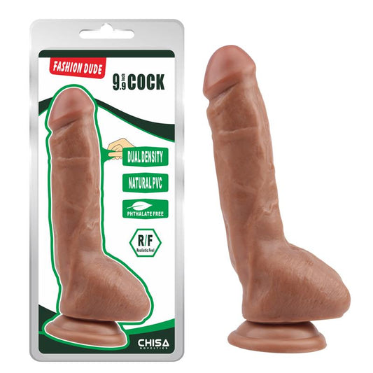 Dildo Dual Density Fashion Dude 23 x 4.3 cm Latin Dildo Dual Density Fashion Dude 23 x 4.3 cm Latin - UABDSM