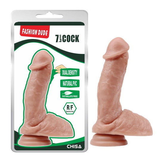 Dildo Dual Density Fashion Dude 7.3 Flesh Dildo Dual Density Fashion Dude 7.3 Flesh - UABDSM