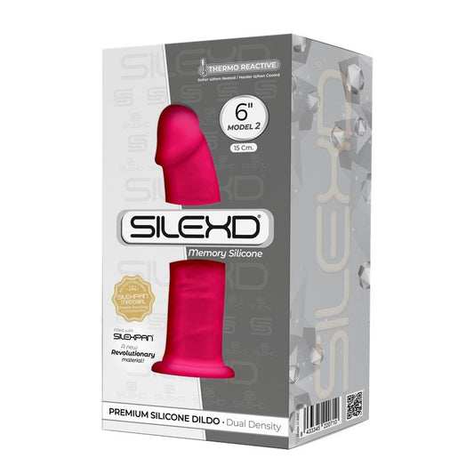 Dildo Dual Density Mod. 2 - 6 Pink Dildo Dual Density Mod. 2 - 6 Pink - UABDSM