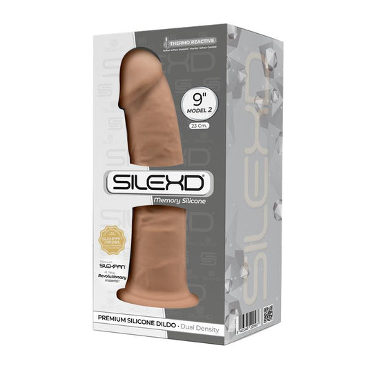 Dildo Dual Density Mod. 2 - 9 Caramel Dildo Dual Density Mod. 2 - 9 Caramel - UABDSM