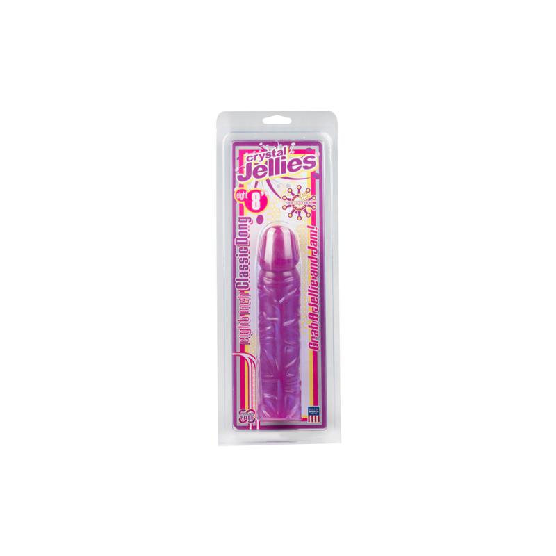 Dildo Jelly 19 cm Purple - UABDSM