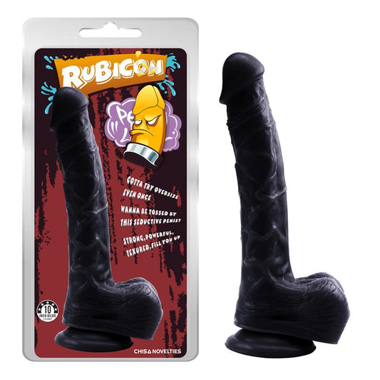 Dildo Leviathan 25 x 4.5 cm Black Dildo Leviathan 25 x 4.5 cm Black - UABDSM