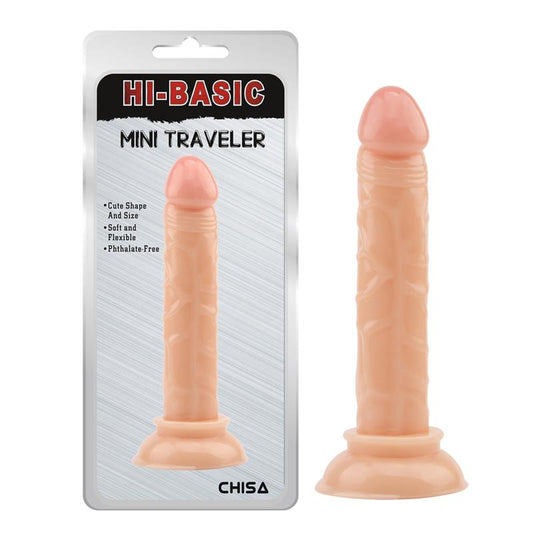 Dildo Mini Traveler 14 x 2.5 cm Flesh - UABDSM