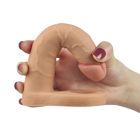 Dildo The Ultra Soft Double 6.25 Flesh - UABDSM