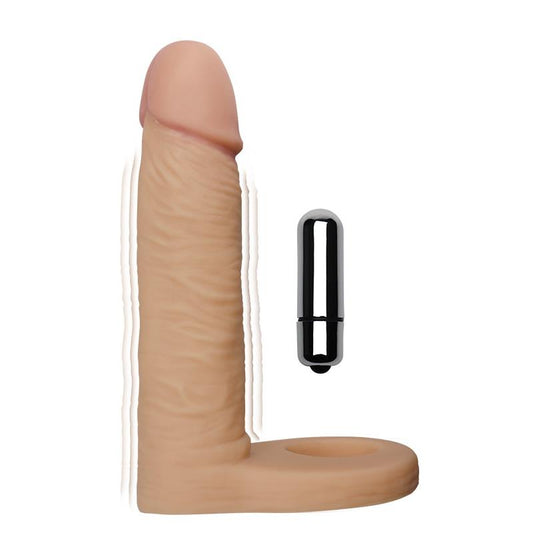 Dildo The Ultra Soft Double with Vibration 5.8 Flesh Dildo The Ultra Soft Double with Vibration 5.8 Flesh - UABDSM