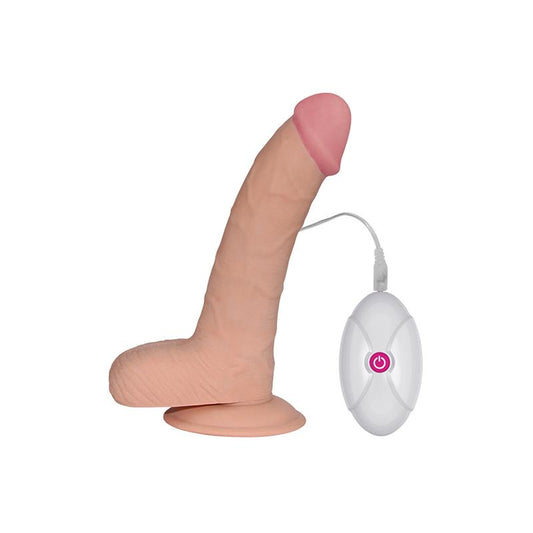Dildo The Ultra Soft Dude con Vibraci Dildo The Ultra Soft Dude con Vibraci - UABDSM