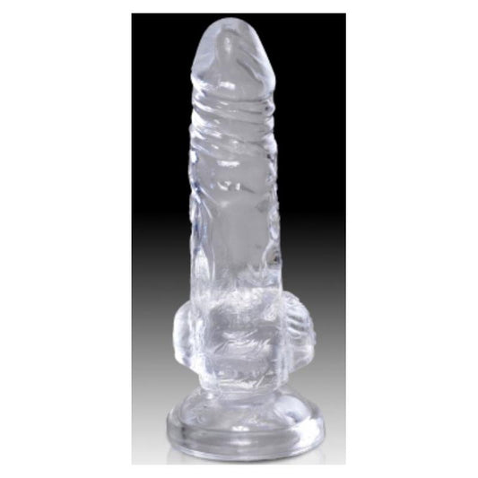 Dildo with Balls Clear 4 Clear - UABDSM