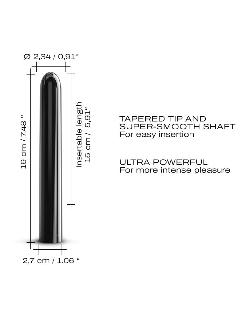 Dorcel - Black Muse 2.0 - Bullet Vibrator - Black - UABDSM