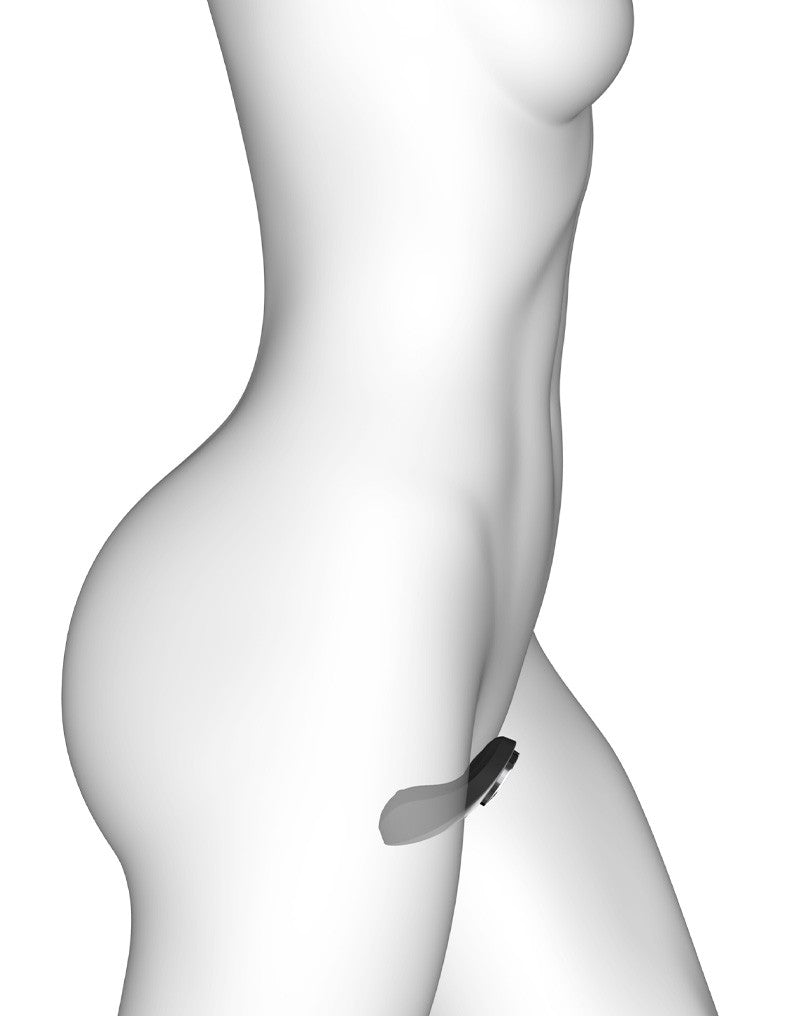 Dorcel - Discreet Vibe + - Panty Vibrator With Remote Control - Black - UABDSM