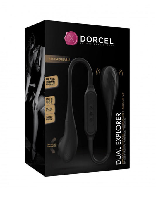 Dorcel - Dual Explorer - Dual Stimulator - Black - 6072493 - UABDSM