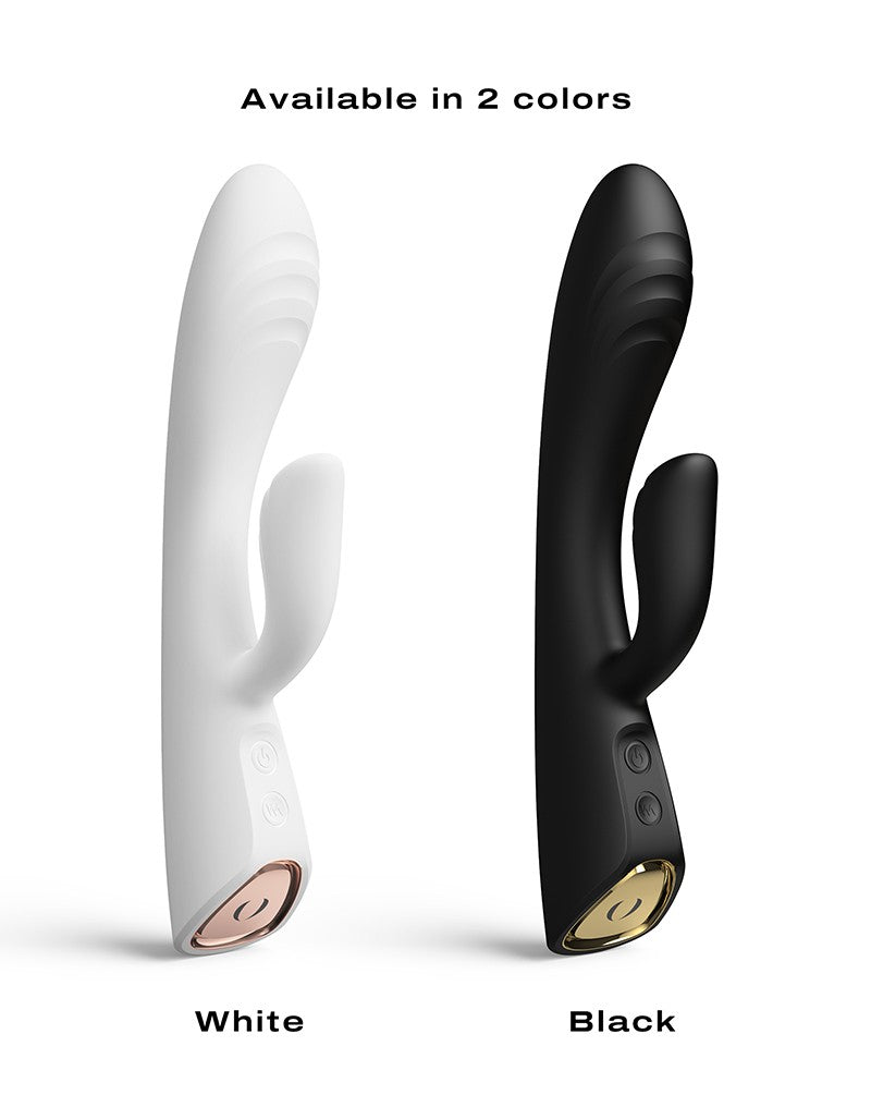 Dorcel - Flexi Rabbit - Heating Rabbit Vibrator - White - UABDSM