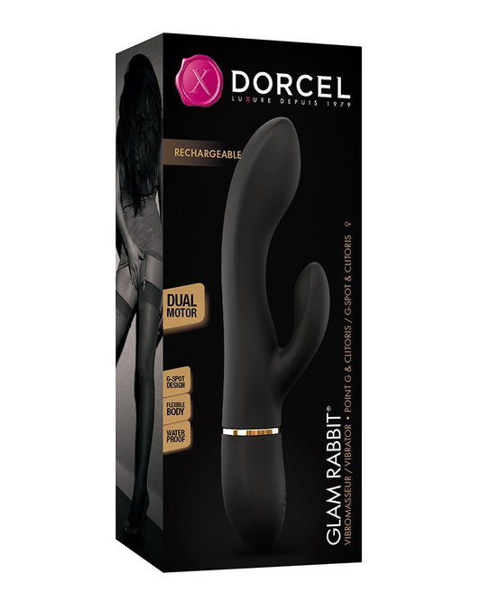 Dorcel Glam Rabbit - Flexible Rabbit Vibrator - 6072165 - UABDSM