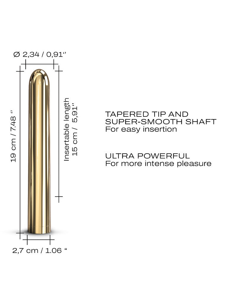Dorcel - Golden Boy 2.0 - Bullet Vibrator - Gold - UABDSM