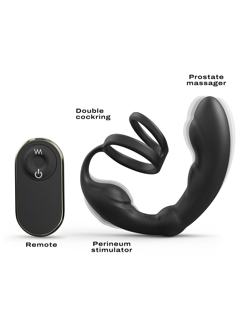 Dorcel - P-Ring - Perineum Stimulator - Black - UABDSM