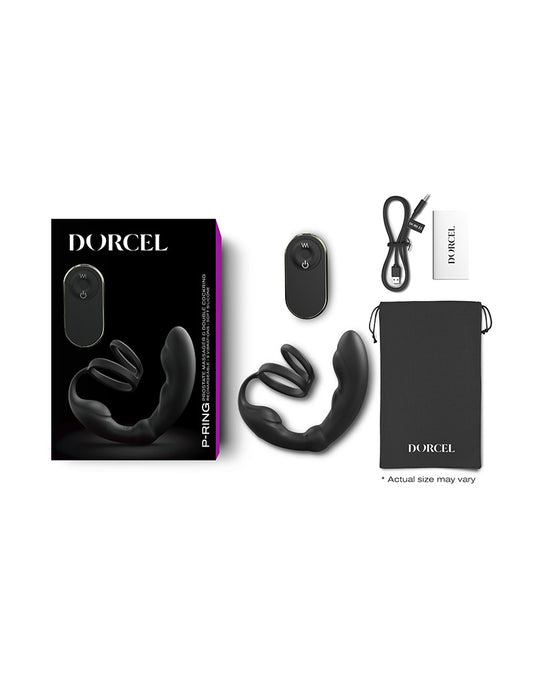 Dorcel - P-Ring - Perineum Stimulator - Black - UABDSM