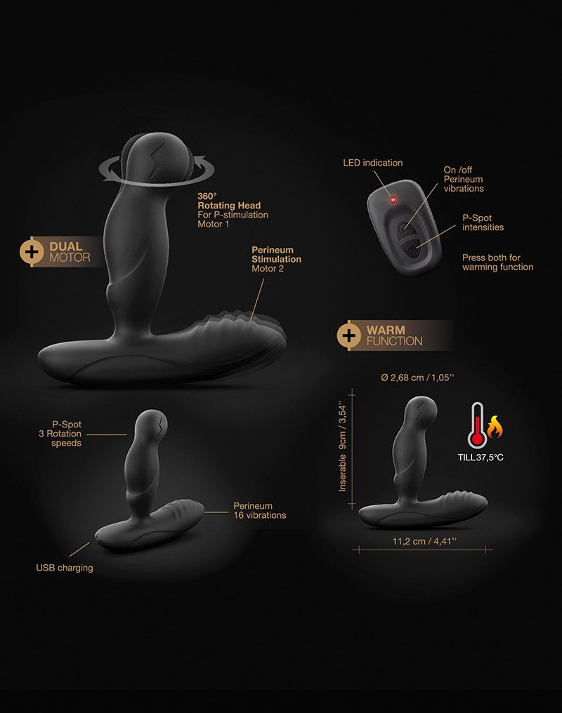 Dorcel P-Swing Remote Control Prostate Massager - 6072066 - UABDSM