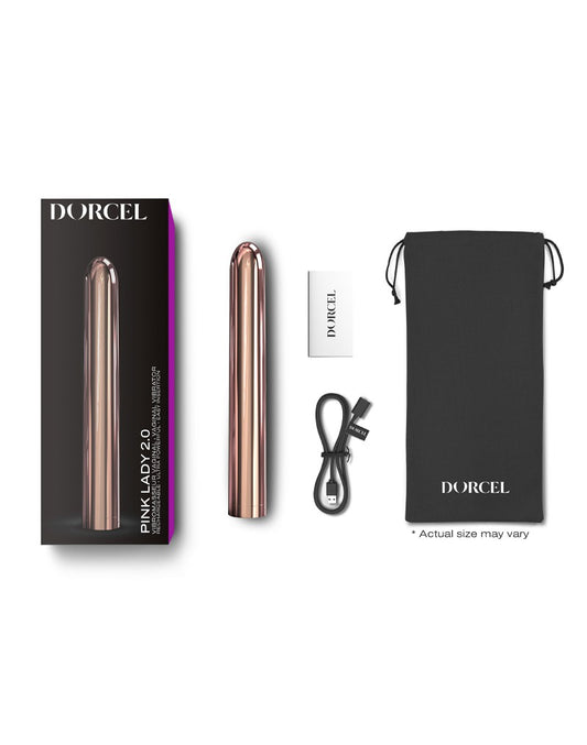 Dorcel - Pink Lady 2.0 - Bullet Vibrator - Rose - UABDSM