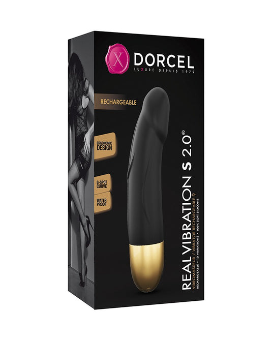 Dorcel - Real Vibration S 2.0 Black-Gold 6072202 - UABDSM