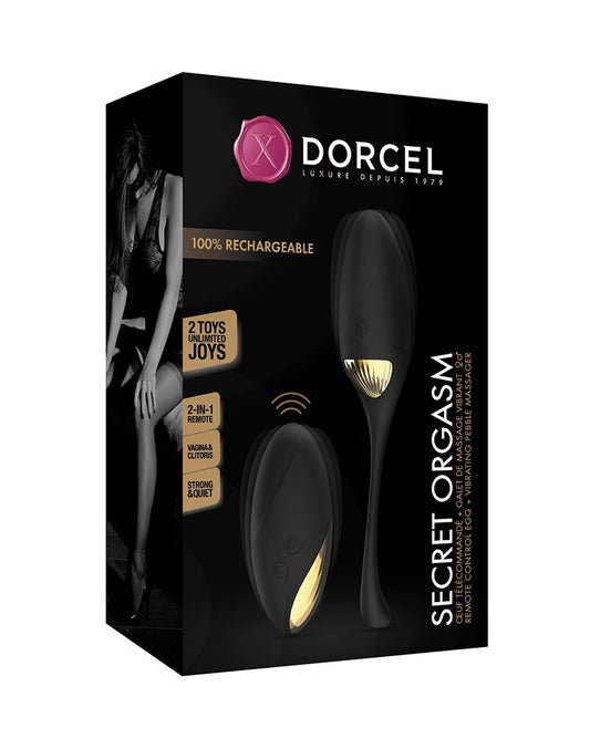 Dorcel - Secret Orgasm - Remote Control Egg - Black 6072424 - UABDSM