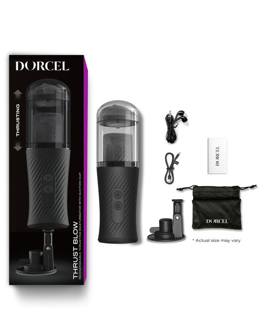 Dorcel - Thrust Blow - Automatic Thrusting Masturbator - Black - UABDSM