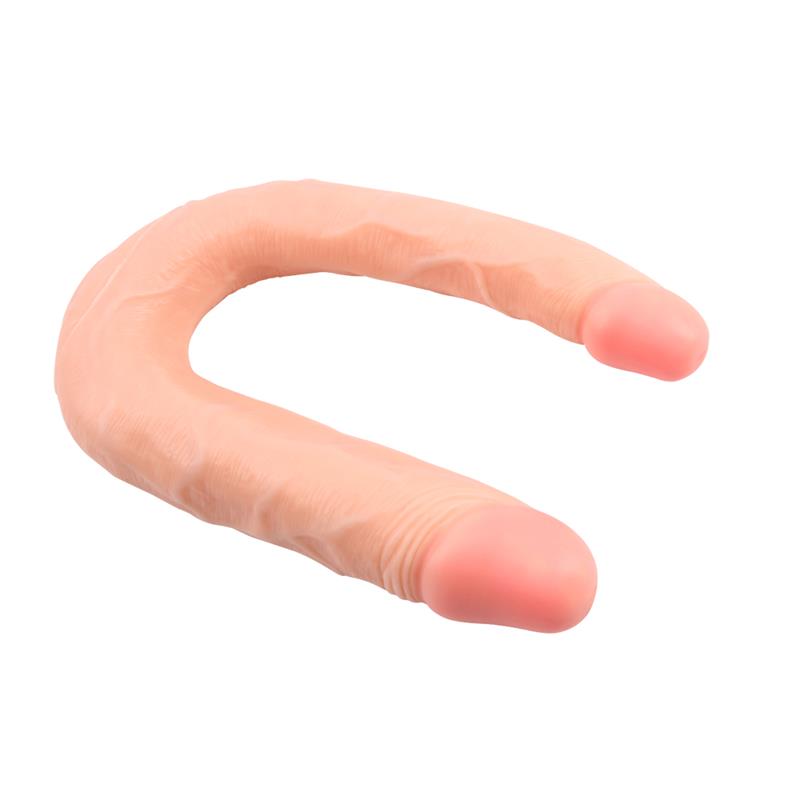 Double Dildo Her-Her Overlap N3 Flesh - UABDSM