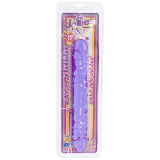 Double Dildo Jr. 12 Purple - UABDSM