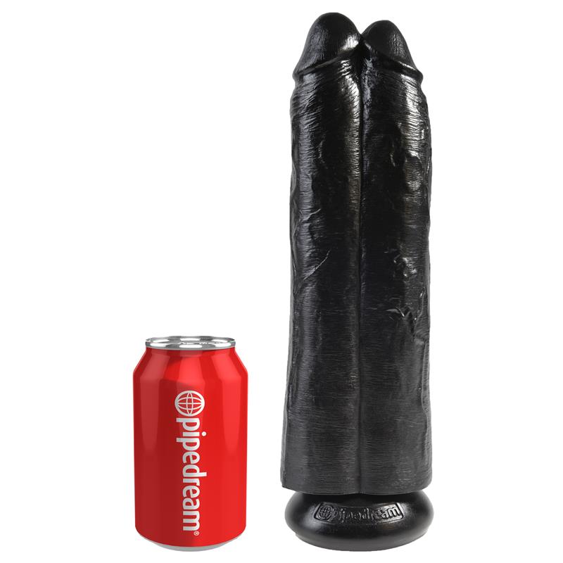 Double Dildo Two Cocks One Hole Black 11 - UABDSM