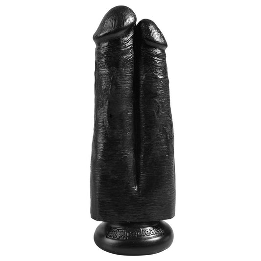 Double Dildo Two Cocks One Hole Black 7 Double Dildo Two Cocks One Hole Black 7 - UABDSM