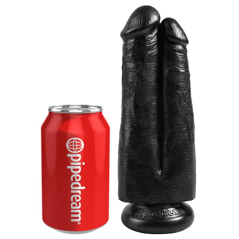 Double Dildo Two Cocks One Hole Black 7 - UABDSM
