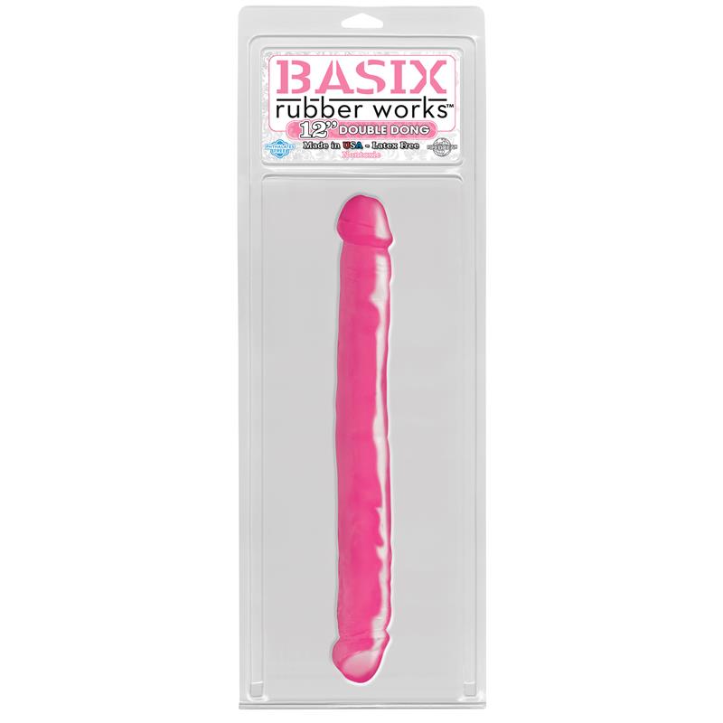 Double Dong 30.50 cm Colour Pink - UABDSM