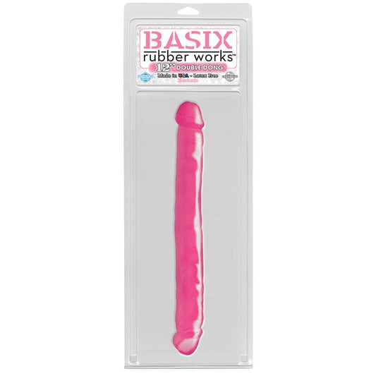 Double Dong 30.50 cm Colour Pink - UABDSM