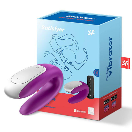 Double Fun Vibe for Couples with APP and Remote Control Violet Double Fun Vibe for Couples with APP and Remote Control Violet - UABDSM