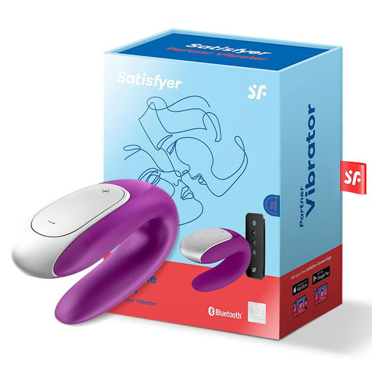 Double Fun Vibe for Couples with APP and Remote Control Violet - UABDSM