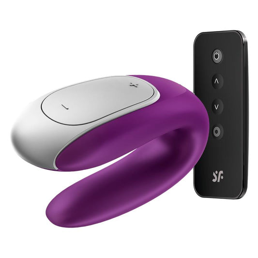 Double Fun Vibe for Couples with APP and Remote Control Violet - UABDSM