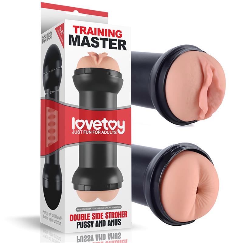 Double Side Masturbator Training Vagina and Anus - UABDSM