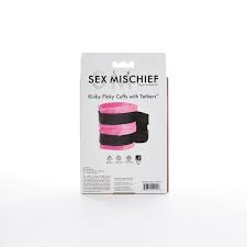 S&M Kinky Pinky Cuffs with Tethers S&M Kinky Pinky Cuffs with Tethers - UABDSM