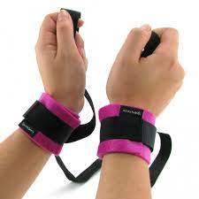 S&M Kinky Pinky Cuffs with Tethers - UABDSM
