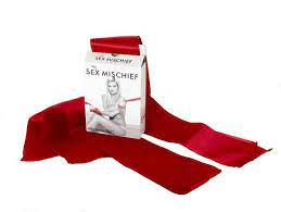 S&M Silky Sash Restraints - Red - UABDSM